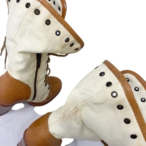 FRYE Julia Lace Up Boots - Picture 14 of 14